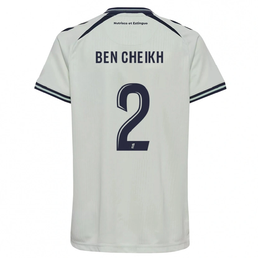 Danxen Men Ayman Ben Cheikh #2 Midnight Blue White Away Jersey 2026/27 T-Shirt