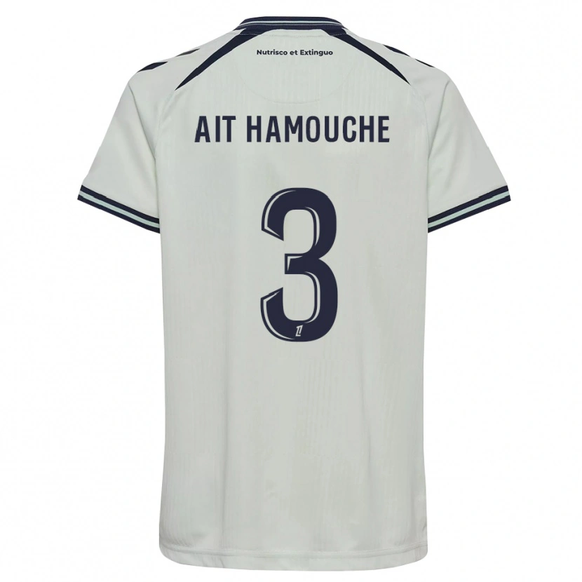 Danxen Men Massyl Ait Hamouche #3 Midnight Blue White Away Jersey 2026/27 T-Shirt
