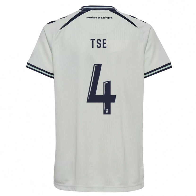 Danxen Men Élisabeth Tsé #4 Midnight Blue White Away Jersey 2026/27 T-Shirt