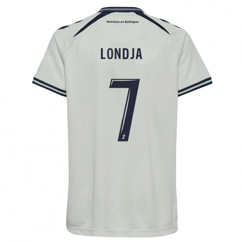 Danxen Men Ruben Londja #7 Midnight Blue White Away Jersey 2026/27 T-Shirt