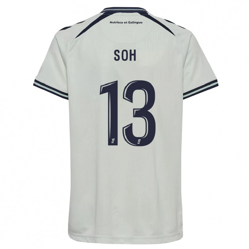 Danxen Men Yanis Soh #13 Midnight Blue White Away Jersey 2026/27 T-Shirt