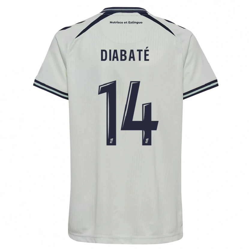Danxen Men Adams Diabaté #14 Midnight Blue White Away Jersey 2026/27 T-Shirt