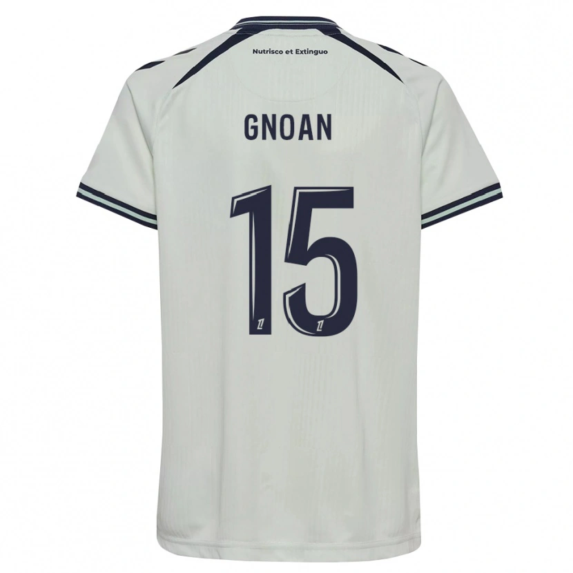 Danxen Men Ebroni Gnoan #15 Midnight Blue White Away Jersey 2026/27 T-Shirt
