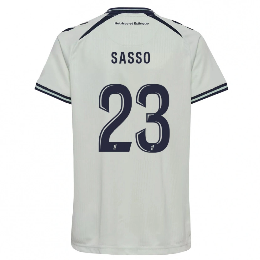 Danxen Men Vincent Sasso #23 Midnight Blue White Away Jersey 2026/27 T-Shirt