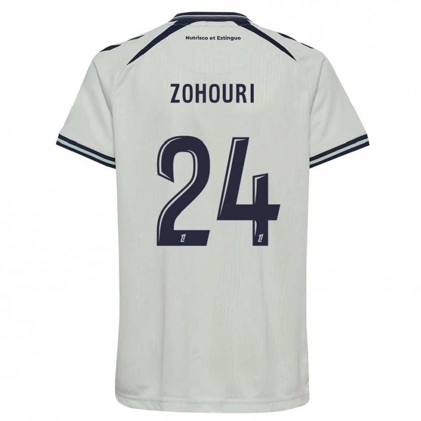 Danxen Men Guy-Noël Zohouri #24 Midnight Blue White Away Jersey 2026/27 T-Shirt