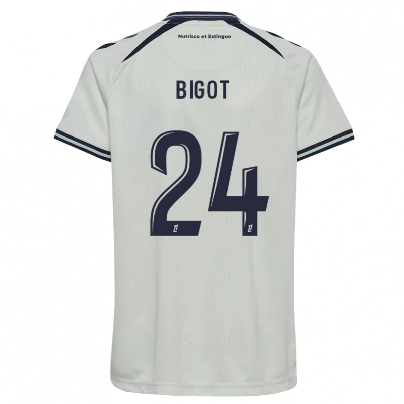 Danxen Men Maureen Bigot #24 Midnight Blue White Away Jersey 2026/27 T-Shirt
