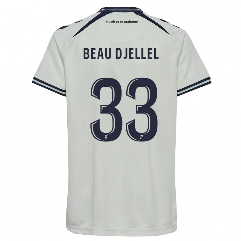 Danxen Men Yanis Beau Djellel #33 Midnight Blue White Away Jersey 2026/27 T-Shirt