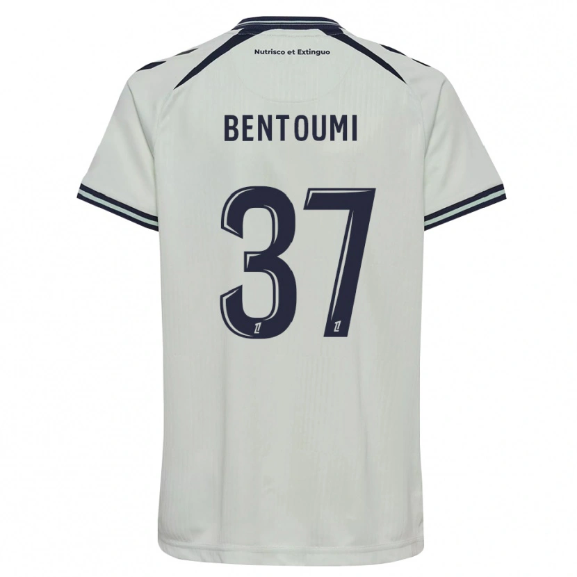 Danxen Men Mokrane Bentoumi #37 Midnight Blue White Away Jersey 2026/27 T-Shirt