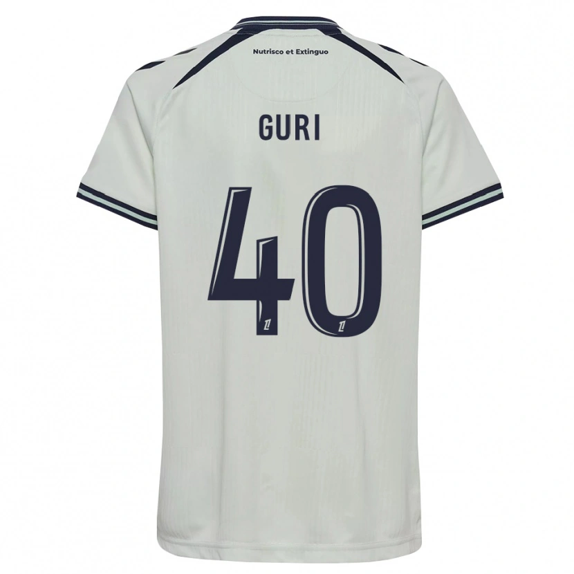 Danxen Men Gabriel Guri #40 Midnight Blue White Away Jersey 2026/27 T-Shirt