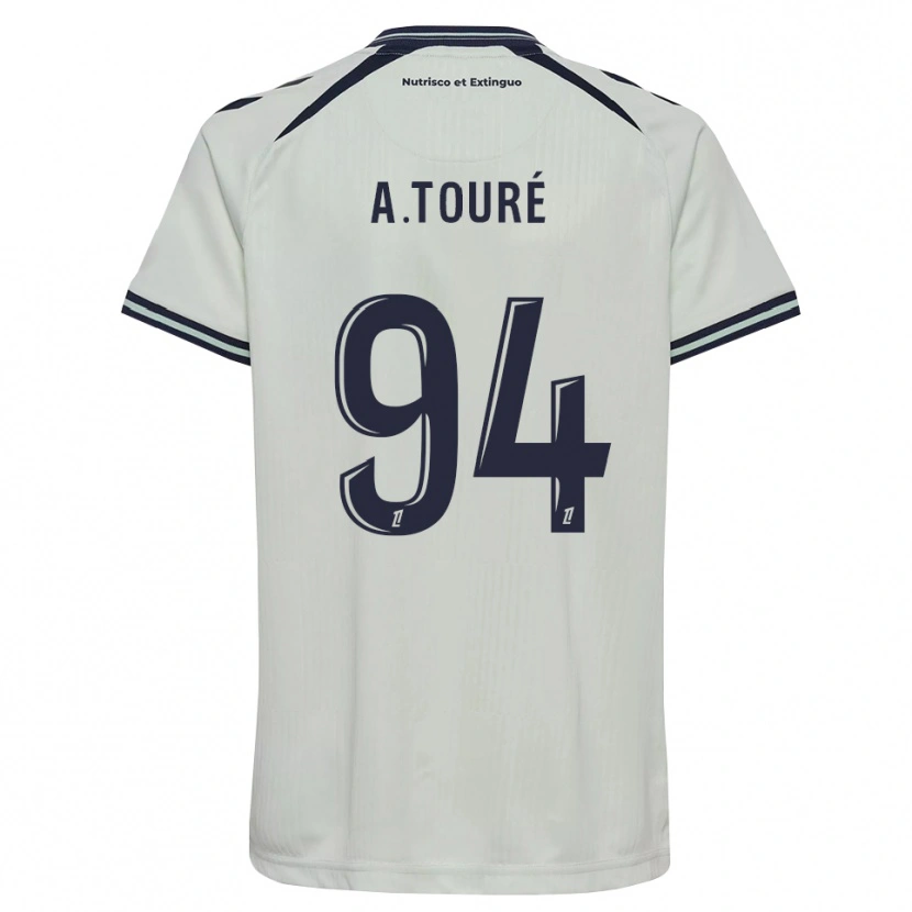Danxen Men Abdoulaye Touré #94 Midnight Blue White Away Jersey 2026/27 T-Shirt