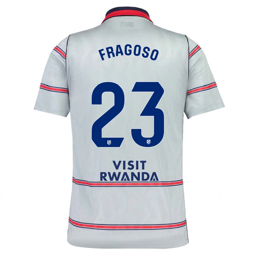 Danxen Men Gerard Fragoso #23 Grey Red Navy Blue Third Jersey 2026/27 T-Shirt