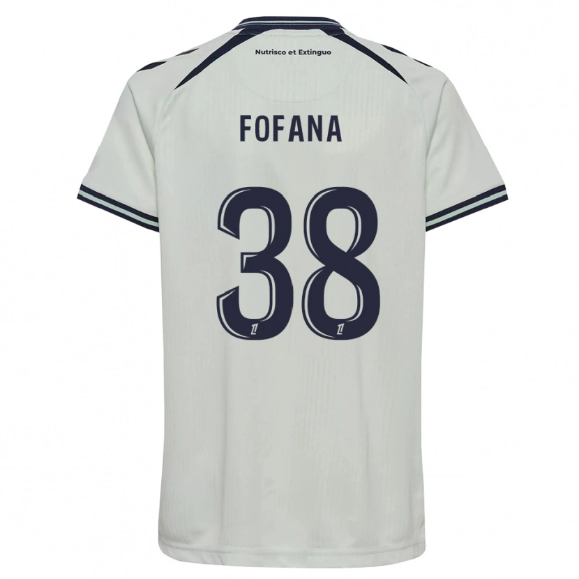 Danxen Men Rayan Fofana #38 Midnight Blue White Away Jersey 2026/27 T-Shirt