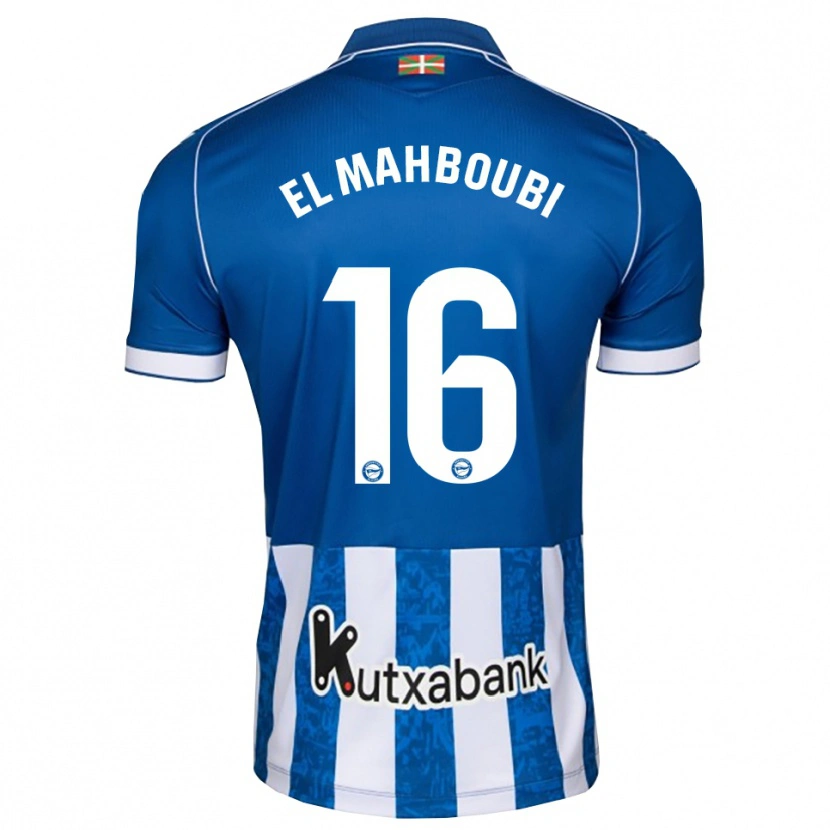 Danxen Women Sami El Mahboubi #16 Blue White Black Home Jersey 2026/27 T-Shirt