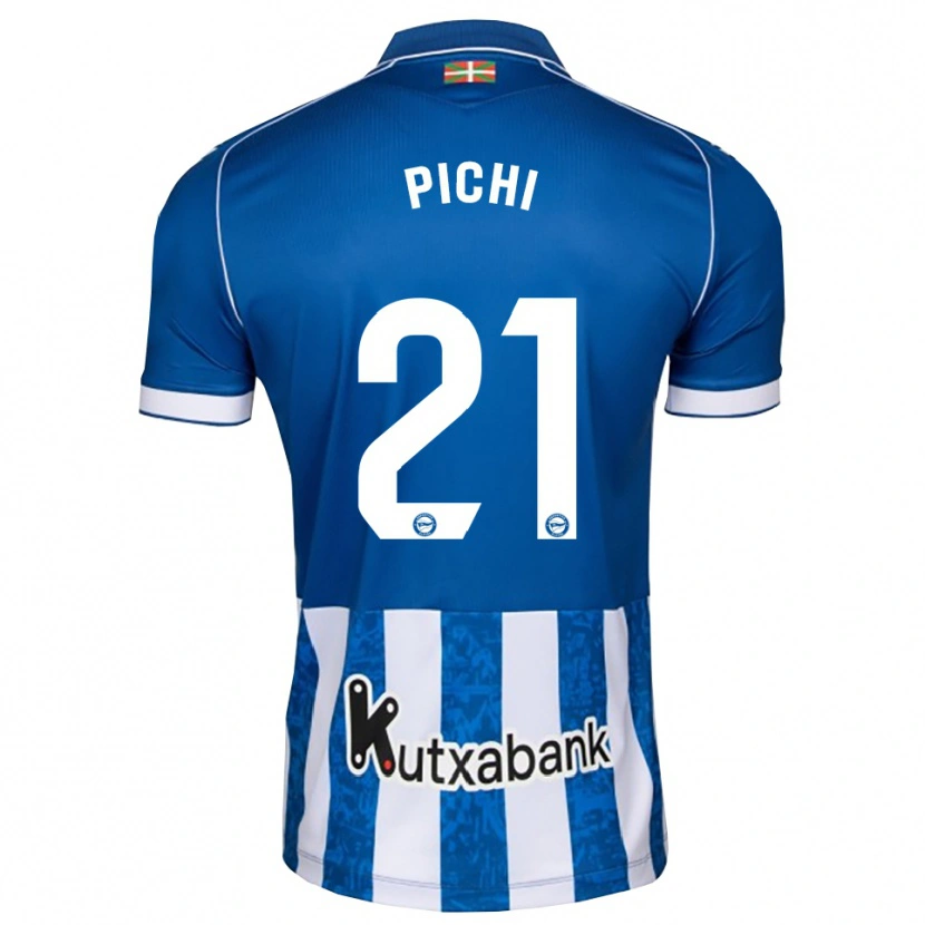 Danxen Women Maria Garcia Pichi #21 Blue White Black Home Jersey 2026/27 T-Shirt