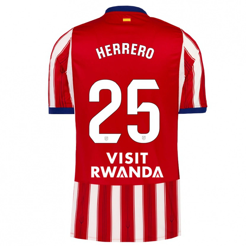 Danxen Women Alex Herrero #25 Royal Blue Red White Home Jersey 2026/27 T-Shirt