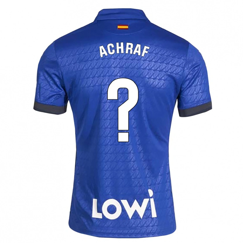 Danxen Women Moha Achraf #0 Blue White Black Home Jersey 2026/27 T-Shirt