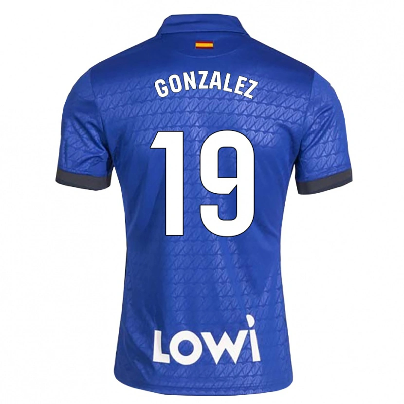 Danxen Women Peter Gonzalez #19 Blue White Black Home Jersey 2026/27 T-Shirt
