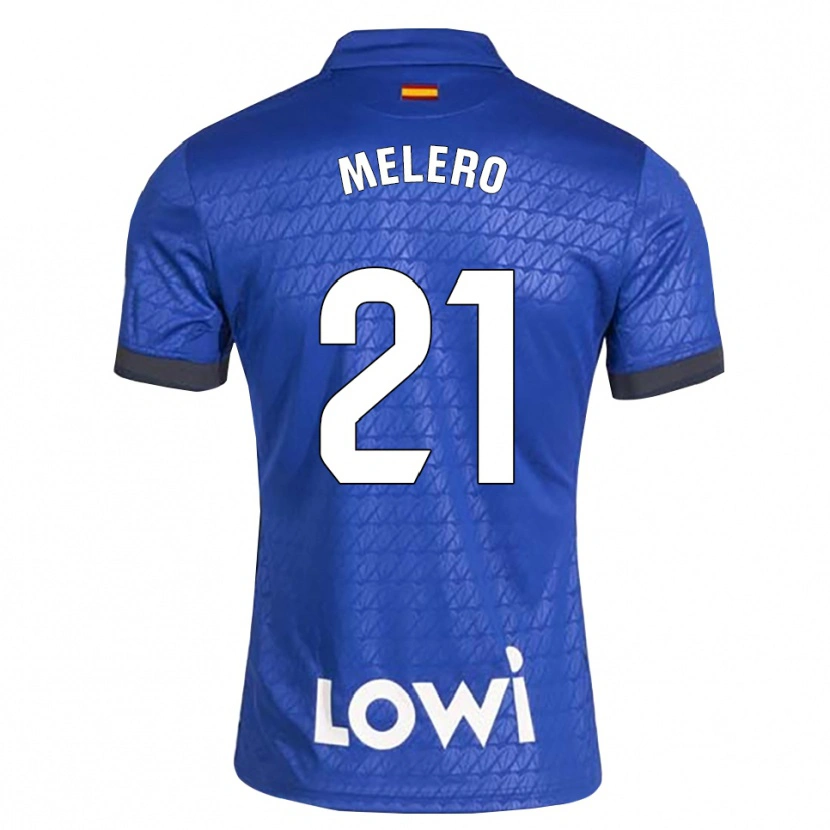 Danxen Women Pablo Melero #21 Blue White Black Home Jersey 2026/27 T-Shirt