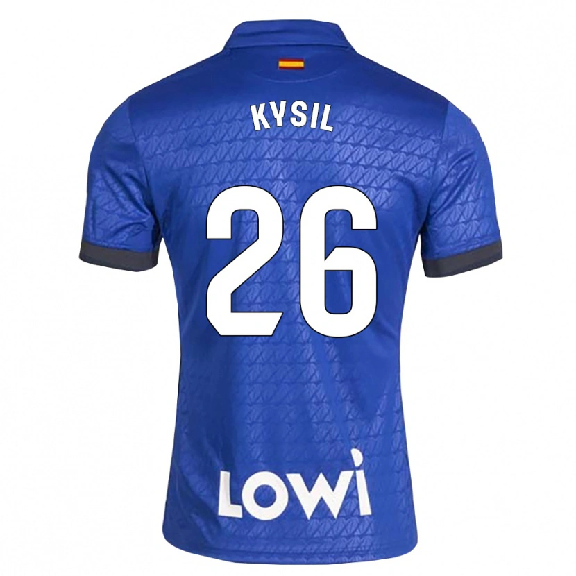 Danxen Women Vladyslav Kysil #26 Blue White Black Home Jersey 2026/27 T-Shirt