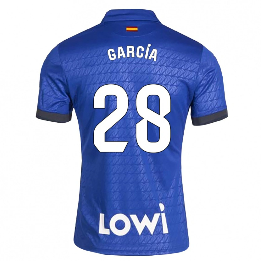 Danxen Women Hugo García #28 Blue White Black Home Jersey 2026/27 T-Shirt
