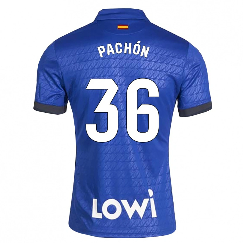 Danxen Women Marcos Pachón #36 Blue White Black Home Jersey 2026/27 T-Shirt