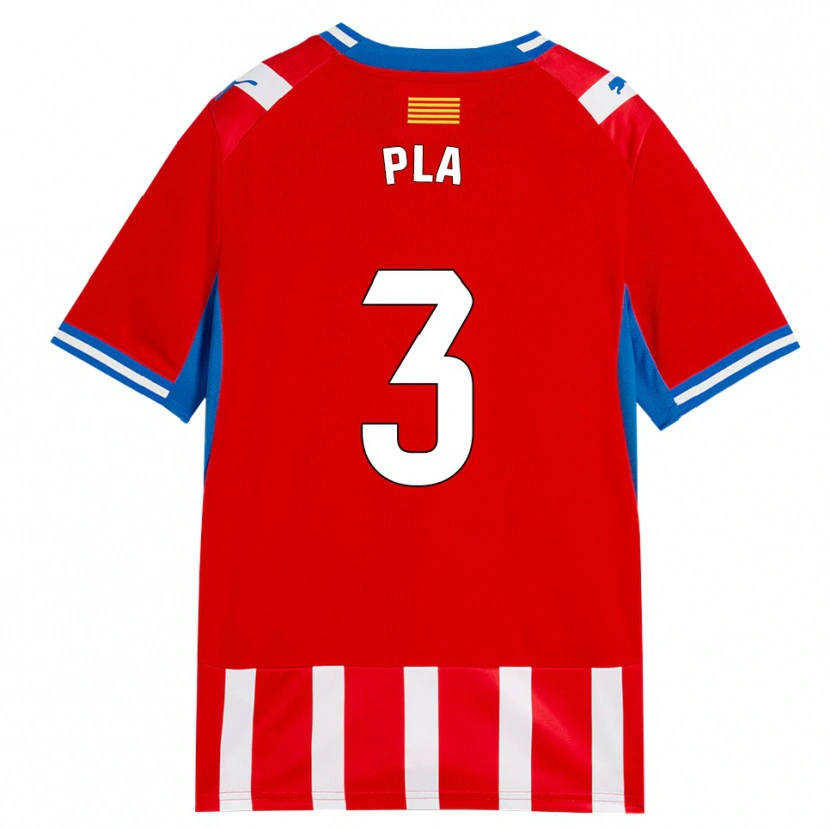 Danxen Women Marta Pla #3 Red White Sky Blue Home Jersey 2026/27 T-Shirt