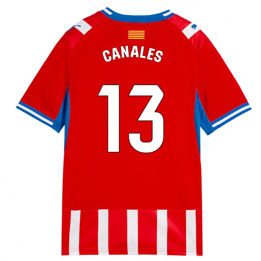Danxen Women Juanvi Canales #13 Red White Sky Blue Home Jersey 2026/27 T-Shirt