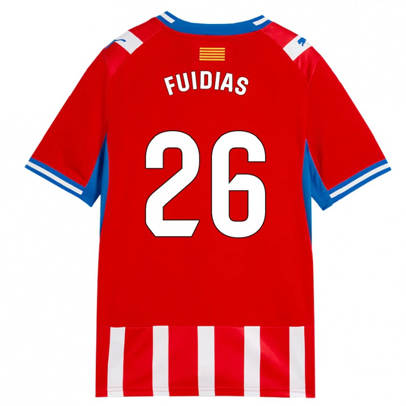 Danxen Women Toni Fuidias #26 Red White Sky Blue Home Jersey 2026/27 T-Shirt