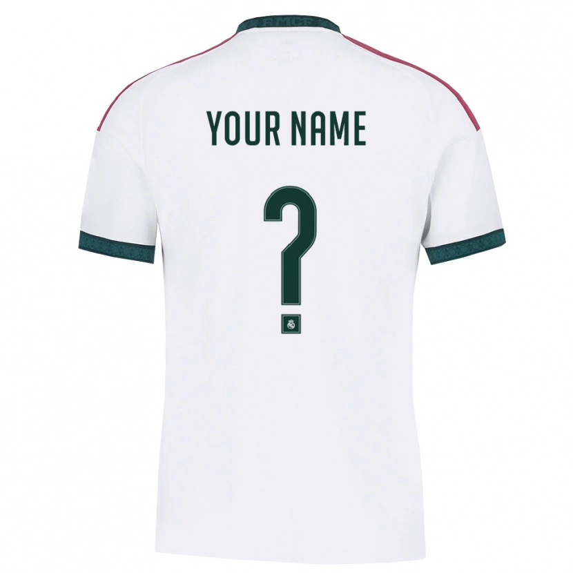 Danxen Women Your Name #0 Dark Green White Red Home Jersey 2026/27 T-Shirt