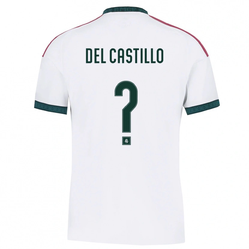 Danxen Women Mauro Del Castillo #0 Dark Green White Red Home Jersey 2026/27 T-Shirt