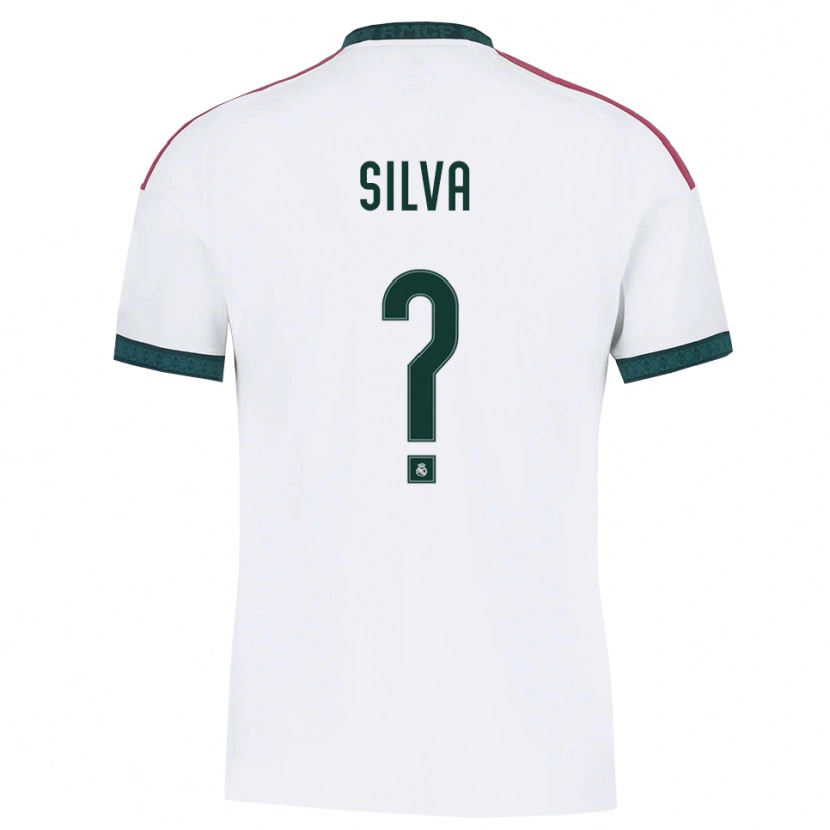 Danxen Women Aarón Silva #0 Dark Green White Red Home Jersey 2026/27 T-Shirt