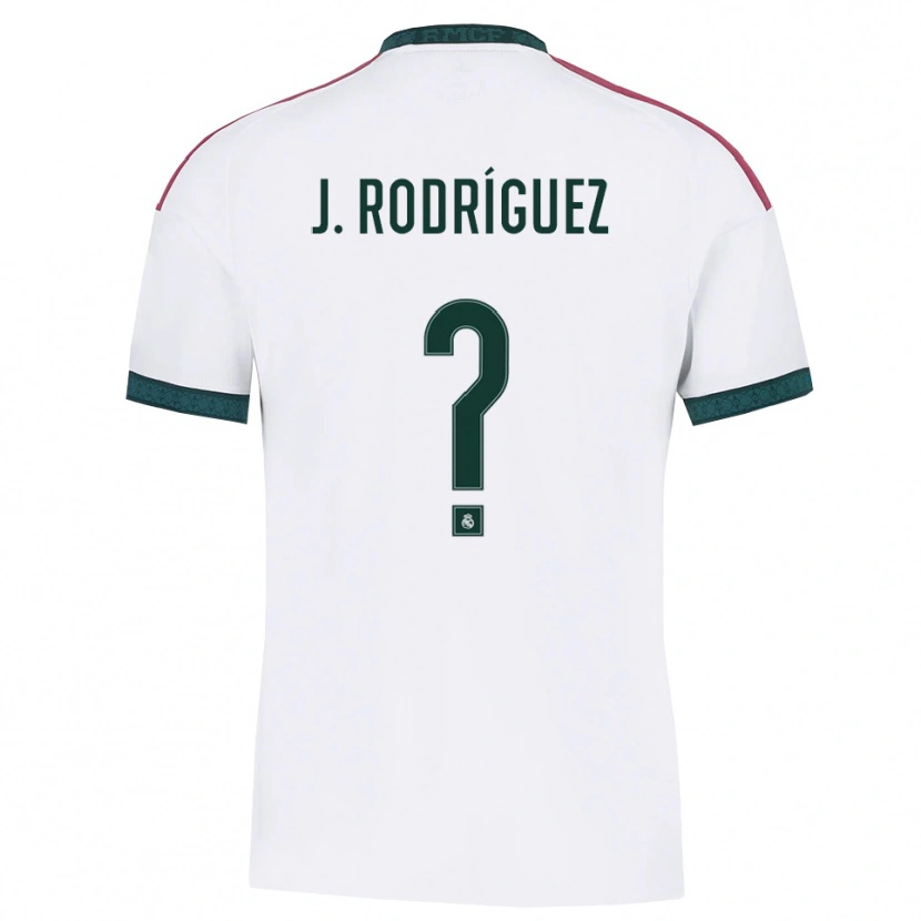 Danxen Women Juan Rodríguez #0 Dark Green White Red Home Jersey 2026/27 T-Shirt