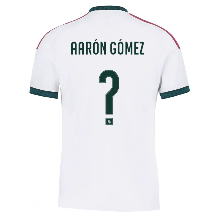 Danxen Women Aarón Gómez #0 Dark Green White Red Home Jersey 2026/27 T-Shirt