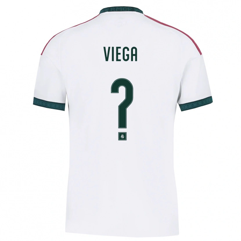 Danxen Women Marcos Viega #0 Dark Green White Red Home Jersey 2026/27 T-Shirt