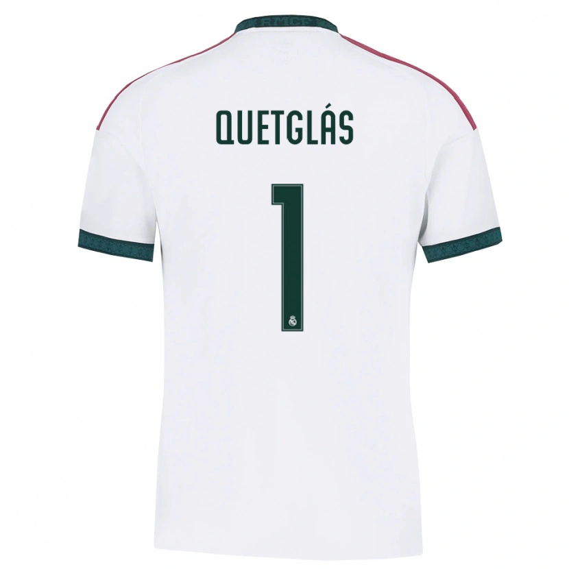 Danxen Women Ferran Quetglás #1 Dark Green White Red Home Jersey 2026/27 T-Shirt