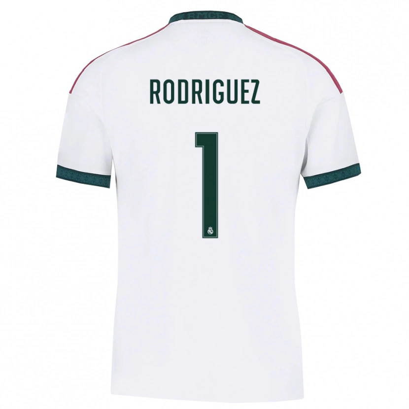 Danxen Women Misa Rodriguez #1 Dark Green White Red Home Jersey 2026/27 T-Shirt
