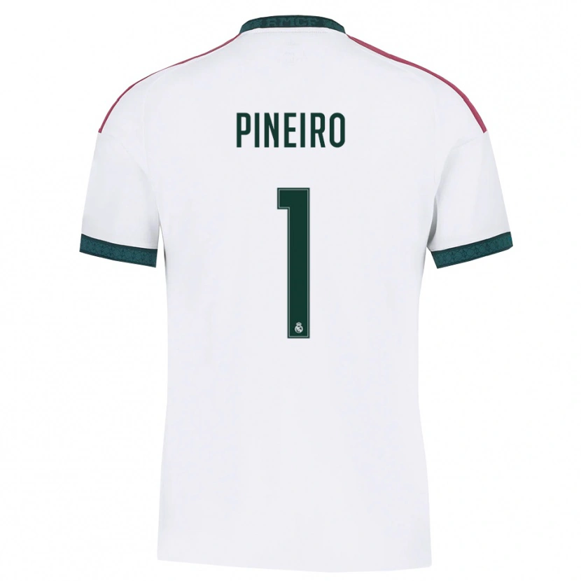Danxen Women Diego Pineiro #1 Dark Green White Red Home Jersey 2026/27 T-Shirt