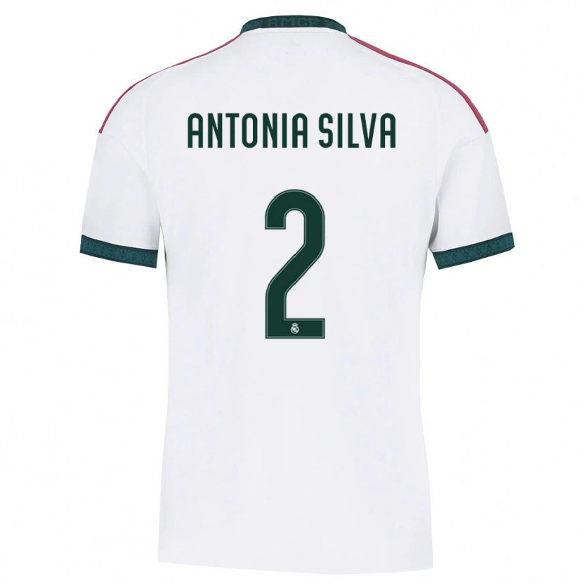 Danxen Women Antônia Silva #2 Dark Green White Red Home Jersey 2026/27 T-Shirt
