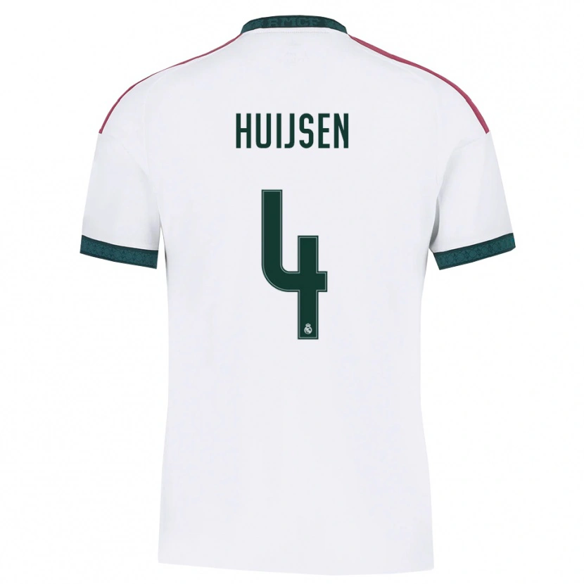 Danxen Women Dean Huijsen #4 Dark Green White Red Home Jersey 2026/27 T-Shirt