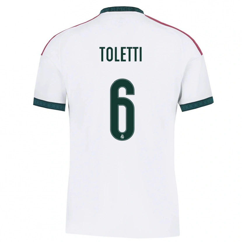 Danxen Women Sandie Toletti #6 Dark Green White Red Home Jersey 2026/27 T-Shirt