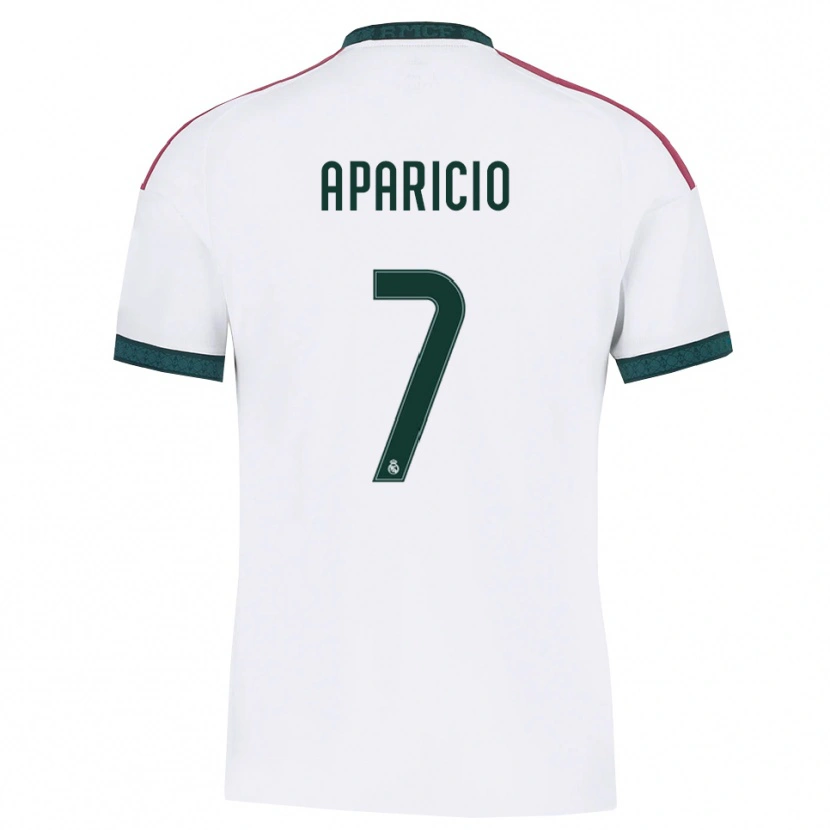 Danxen Women Esteban Aparicio #7 Dark Green White Red Home Jersey 2026/27 T-Shirt