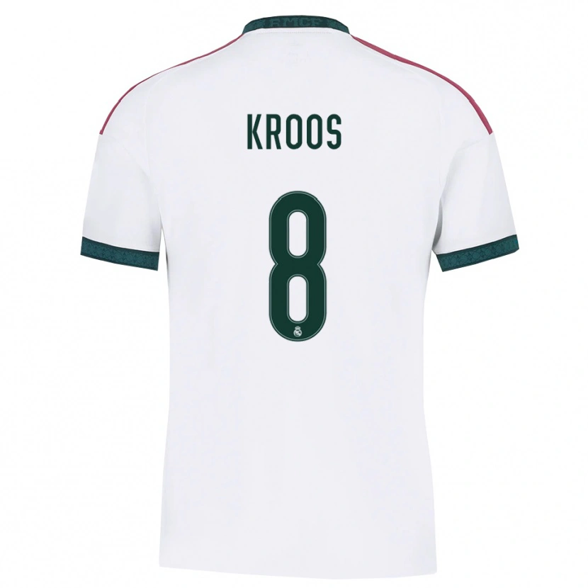 Danxen Women Toni Kroos #8 Dark Green White Red Home Jersey 2026/27 T-Shirt