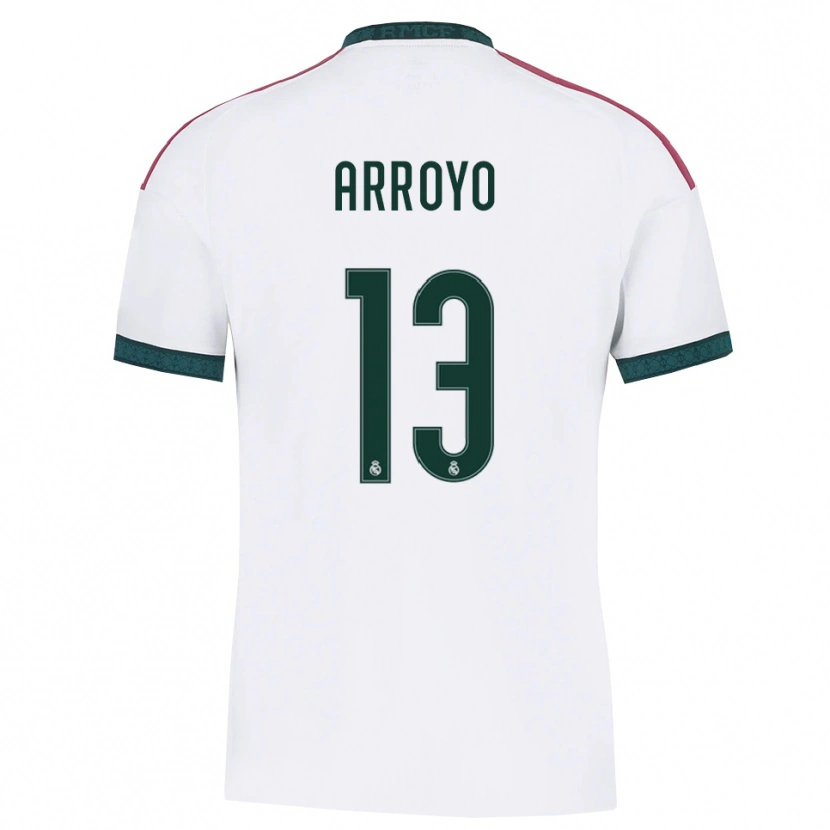 Danxen Women Diego Arroyo #13 Dark Green White Red Home Jersey 2026/27 T-Shirt