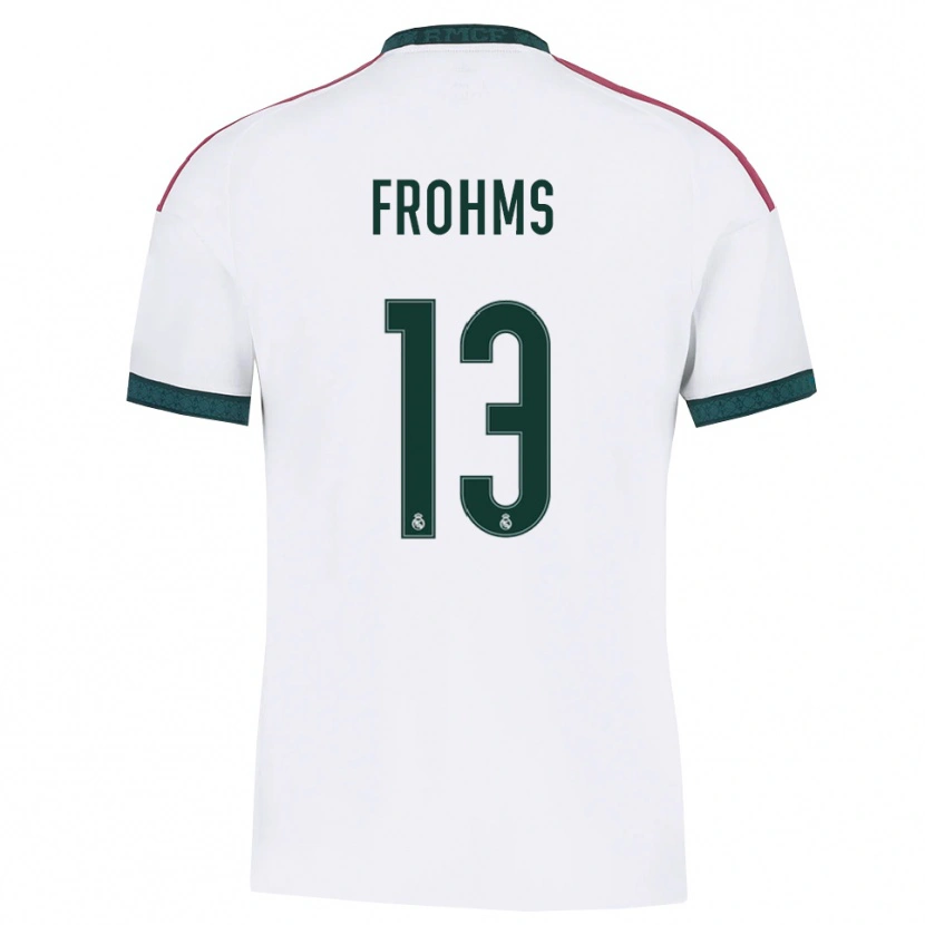 Danxen Women Merle Frohms #13 Dark Green White Red Home Jersey 2026/27 T-Shirt