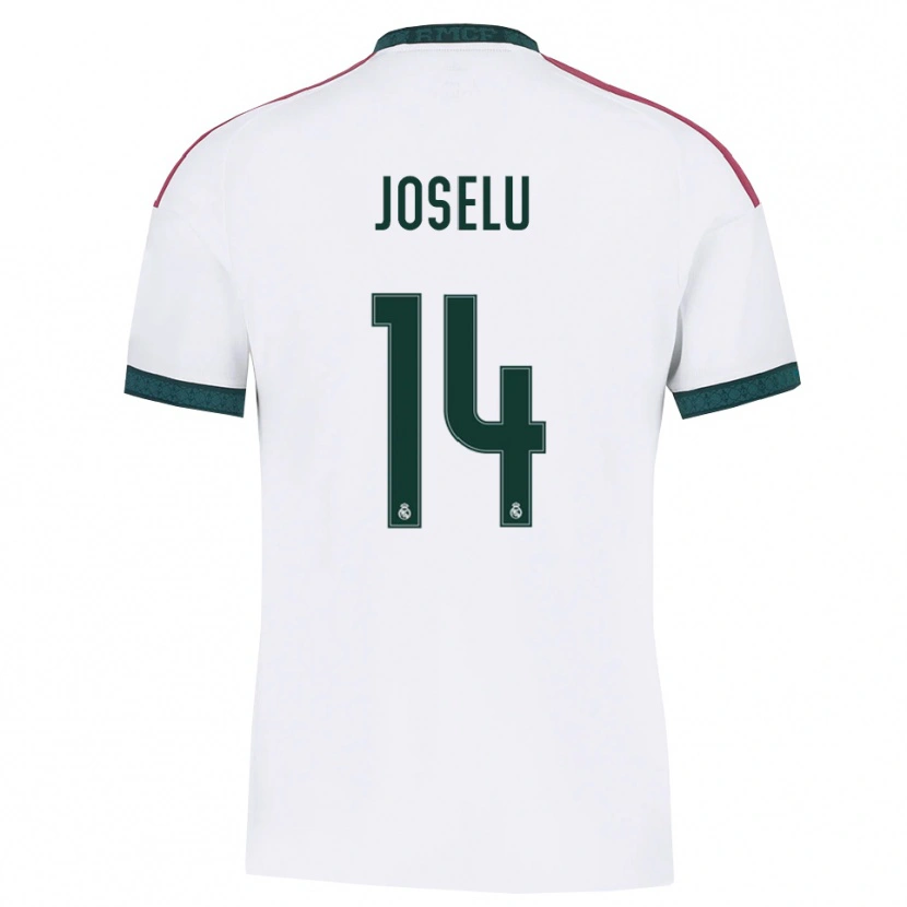 Danxen Women Joselu #14 Dark Green White Red Home Jersey 2026/27 T-Shirt