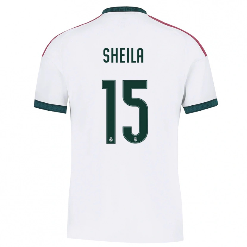 Danxen Women Sheila García #15 Dark Green White Red Home Jersey 2026/27 T-Shirt