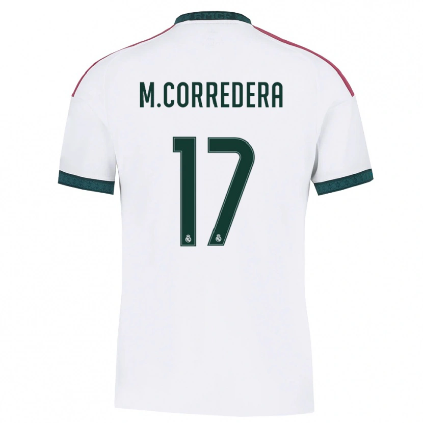 Danxen Women Marta Corredera #17 Dark Green White Red Home Jersey 2026/27 T-Shirt