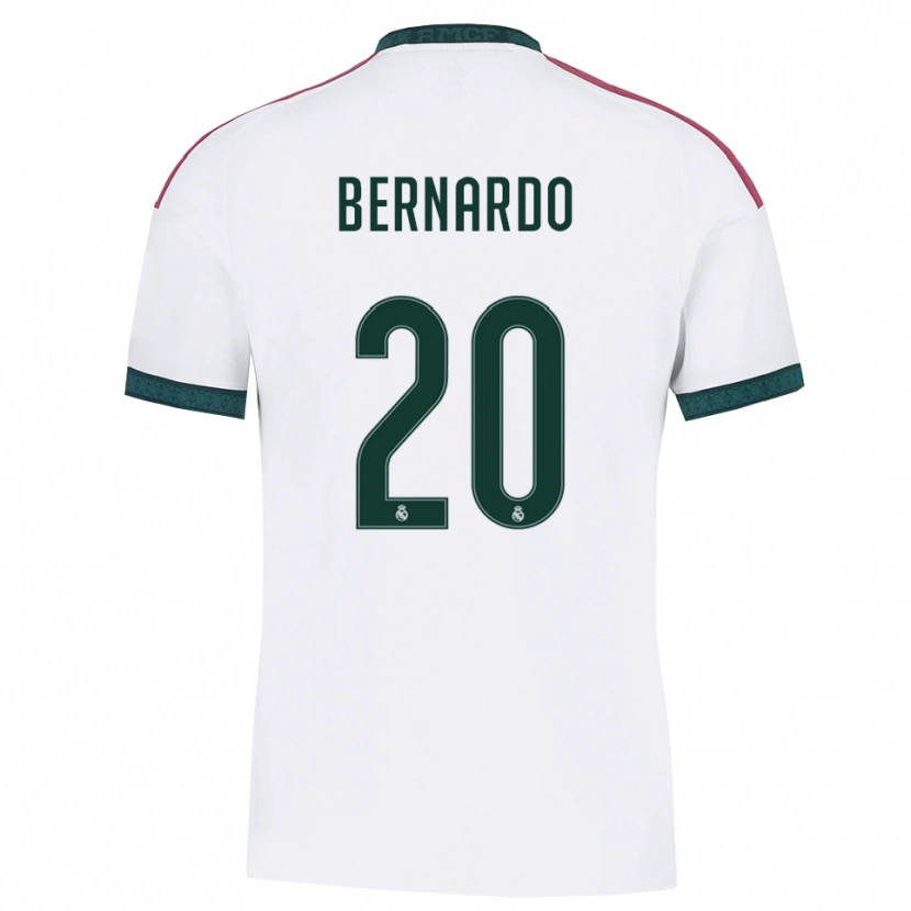 Danxen Women Bernardo Silva #20 Dark Green White Red Home Jersey 2026/27 T-Shirt