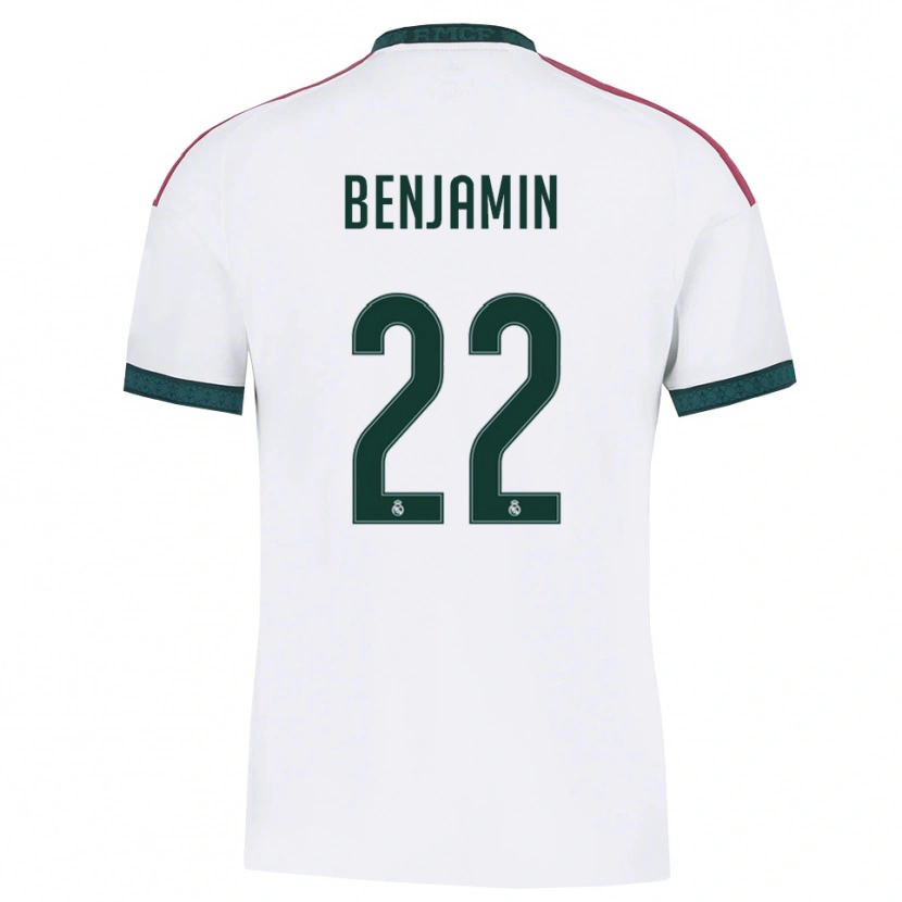 Danxen Women Emanuel Benjamín De Santana Balbinot #22 Dark Green White Red Home Jersey 2026/27 T-Shirt