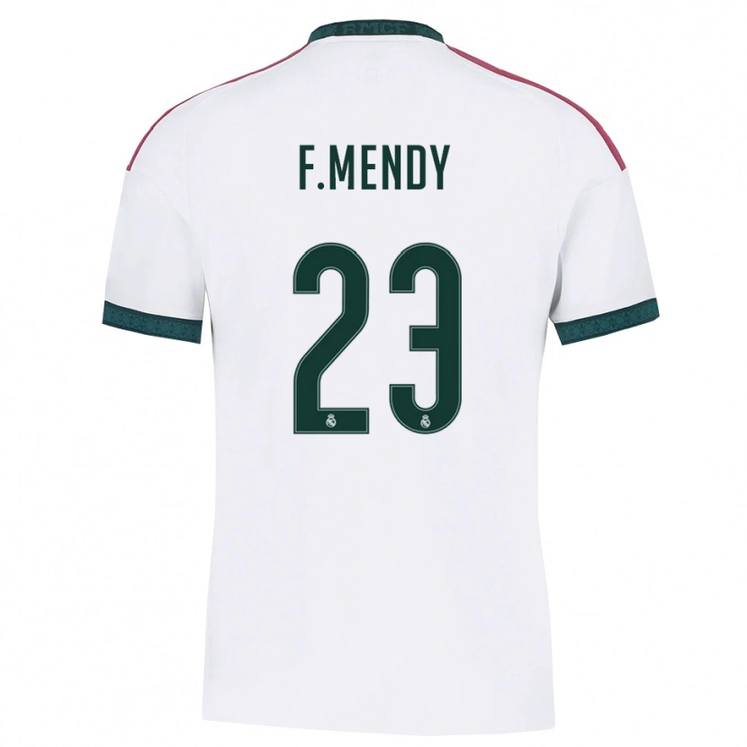 Danxen Women Ferland Mendy #23 Dark Green White Red Home Jersey 2026/27 T-Shirt